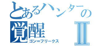 とあるハンターの覚醒Ⅱ（ゴン＝フリークス）