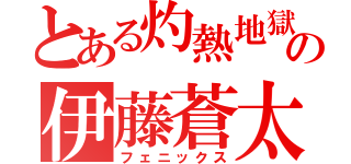 とある灼熱地獄の伊藤蒼太（フェニックス）