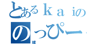 とあるｋａｉののっぴー（嫁）