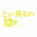 とある黄金の魚座（ピスケス）