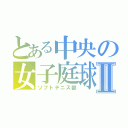 とある中央の女子庭球部Ⅱ（ソフトテニス部）