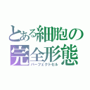 とある細胞の完全形態（パーフェクトセル）