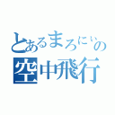 とあるまろにぃの空中飛行（）