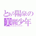 とある陽泉の美麗少年（エレガントヤンキー）