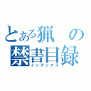 とある猟の禁書目録（インデックス）