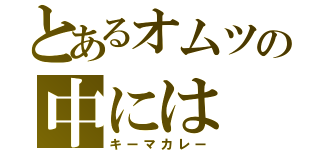 とあるオムツの中には（キーマカレー）