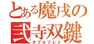 とある魔戌の弐寺双鍵（ダブルプレイ）