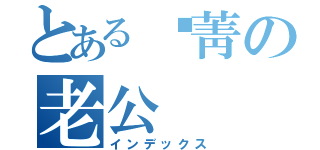 とある爱菁の老公（インデックス）