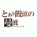 とある饅頭の曼波（インデックス）