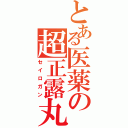 とある医薬の超正露丸（セイロガン）