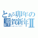 とある卯年の謹賀新年Ⅱ（ハッピーニューイヤー）