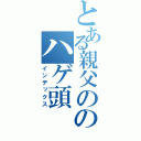 とある親父ののハゲ頭（インデックス）