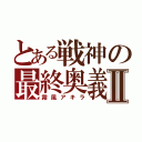 とある戦神の最終奥義Ⅱ（霧風アキラ）