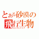 とある砂漠の飛行生物（エンテレケイア）