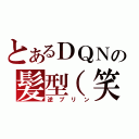 とあるＤＱＮの髪型（笑）（逆プリン）