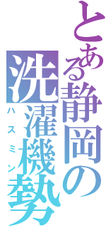 とある静岡の洗濯機勢（ハスミン）