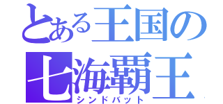 とある王国の七海覇王（シンドバット）