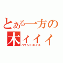 とある一方の木ィィィ原くゥゥゥゥゥゥゥゥン！！（バウンドボイス）