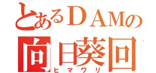 とあるＤＡＭの向日葵回（ヒマワリ）