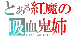 とある紅魔の吸血鬼姉（レミリア・スカーレット）