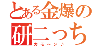 とある金爆の研二っち（カモ～ン♪）