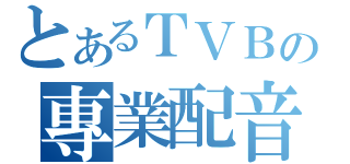 とあるＴＶＢの專業配音（）