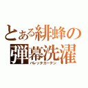 とある緋蜂の弾幕洗濯機（バレッタカーテン）