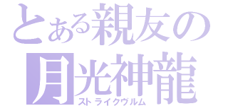 とある親友の月光神龍（ストライクヴルム）