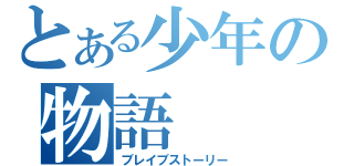 とある少年の物語（ブレイブストーリー）