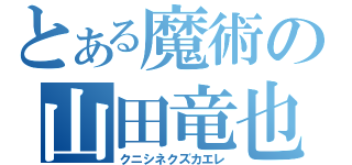 とある魔術の山田竜也（クニシネクズカエレ）