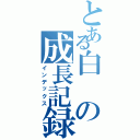 とある白の成長記録（インデックス）