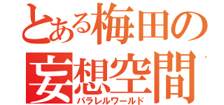 とある梅田の妄想空間（パラレルワールド）