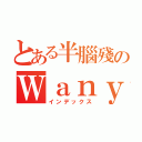 とある半腦殘のＷａｎｙｉＰｏｔｔｅｒ（インデックス）