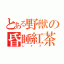 とある野獣の昏睡紅茶（レイプ）