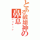 とある破壊神の鼻息（ハリケーン）