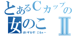 とあるＣカップの女のこⅡ（ぱいずるぞ！こるぁー）