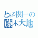 とある関一の藤木大地（）