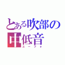 とある吹部の中低音（ユーフォ）