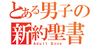 とある男子の新約聖書（Ａｄｕｌｔ Ｂｏｏｋ）