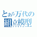 とある万代の組立模型（プラモデル）