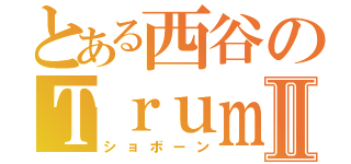 とある西谷のＴｒｕｍｐｅｔ Ⅱ（ショボーン）