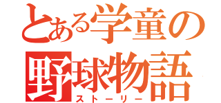 とある学童の野球物語（ストーリー）