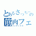 とあるさっちーの筋肉フェチ（インデックス）