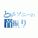 とあるソニーの首振り（ソナホーク）