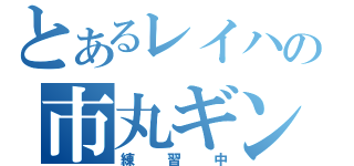 とあるレイハの市丸ギン（練習中）