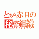 とある赤目の秘密組織（メカクシ団）