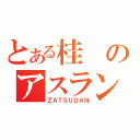 とある桂のアスラン・ヅラ（ＺＡＴＳＵＤＡＮ）