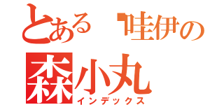 とある卡哇伊の森小丸（インデックス）