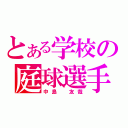 とある学校の庭球選手（中島 友哉）