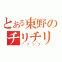 とある東野のチリチリ（ゴブゴブ）